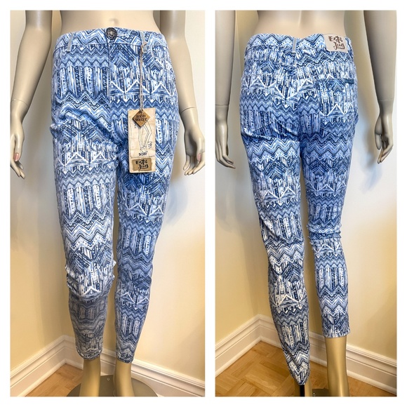 Desigual high rise skinny Exotic jeans - Picture 3 of 14